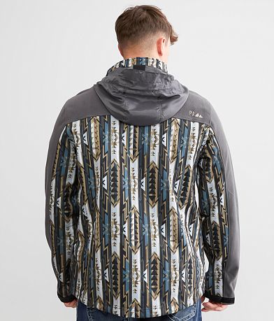 Powder River Outfitters Aztec Softshell Jacket back view