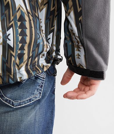 Powder River Outfitters Aztec Softshell Jacket misc detail 3 view