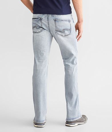 Silver Jeans Co. Jace Slim Boot Stretch Jean back view