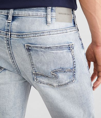 Silver Jeans Co. Jace Slim Boot Stretch Jean back pocket view