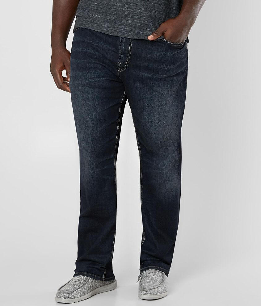 Big & Tall - Silver Grayson Stretch Jean front view