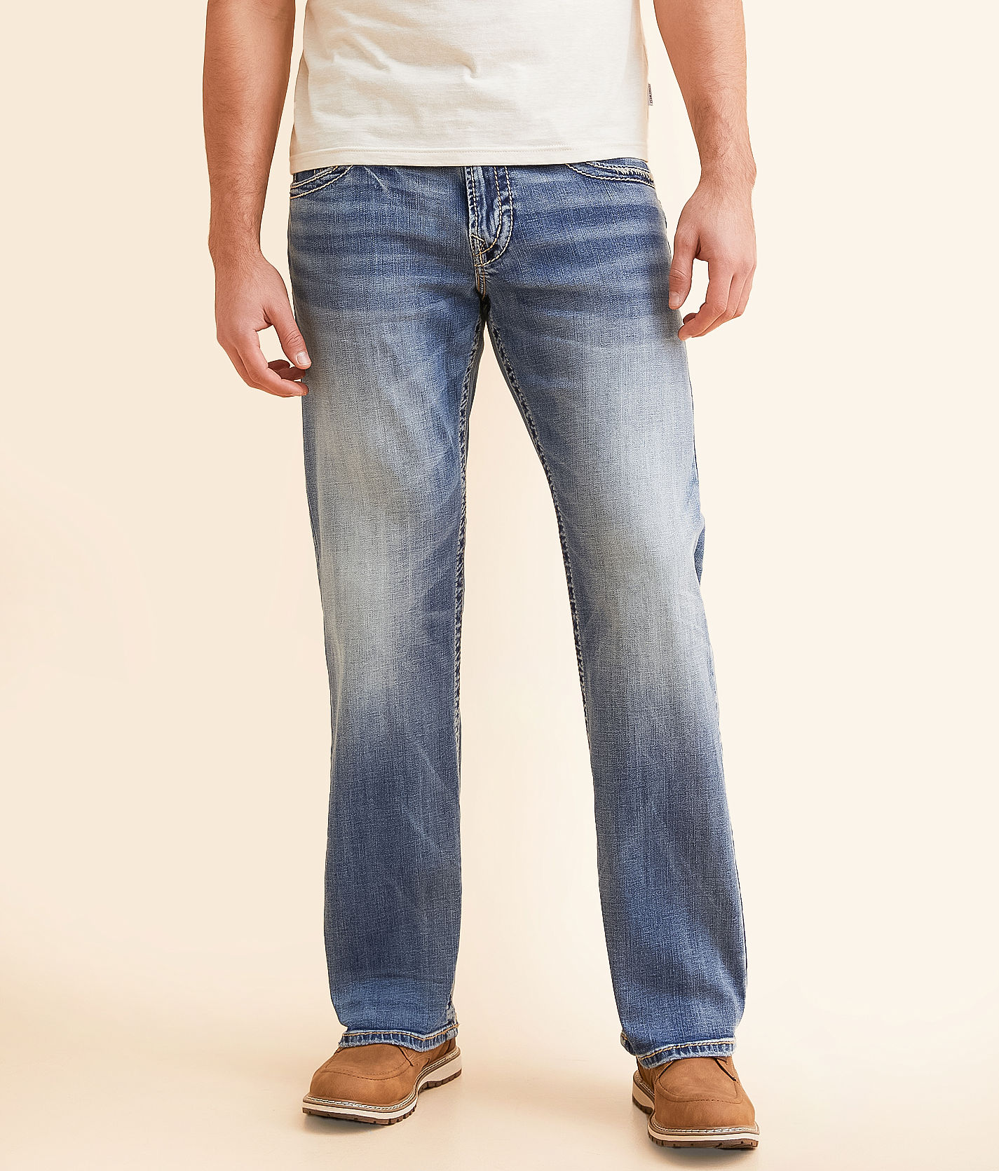 Silver Jeans Co.™ Zac Straight Stretch Jean - Men's Jeans in