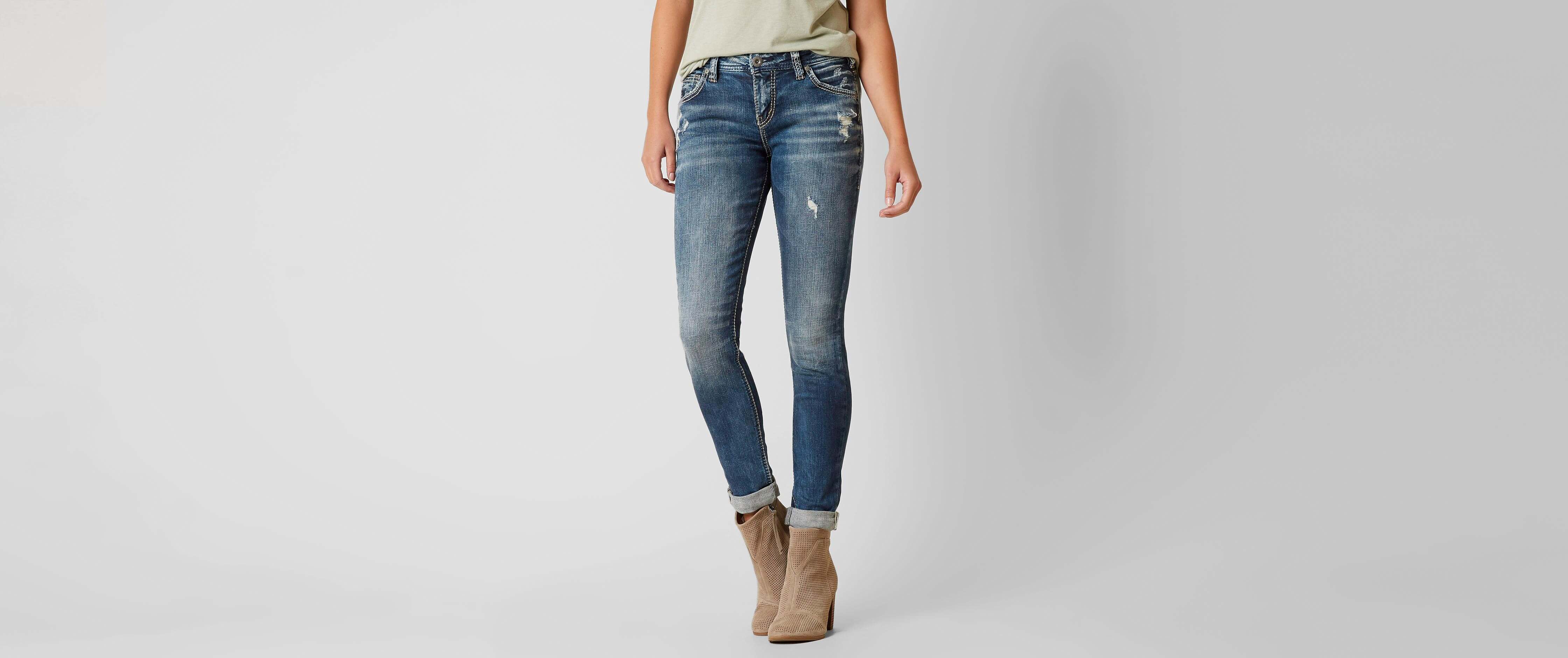 stretch girlfriend jeans