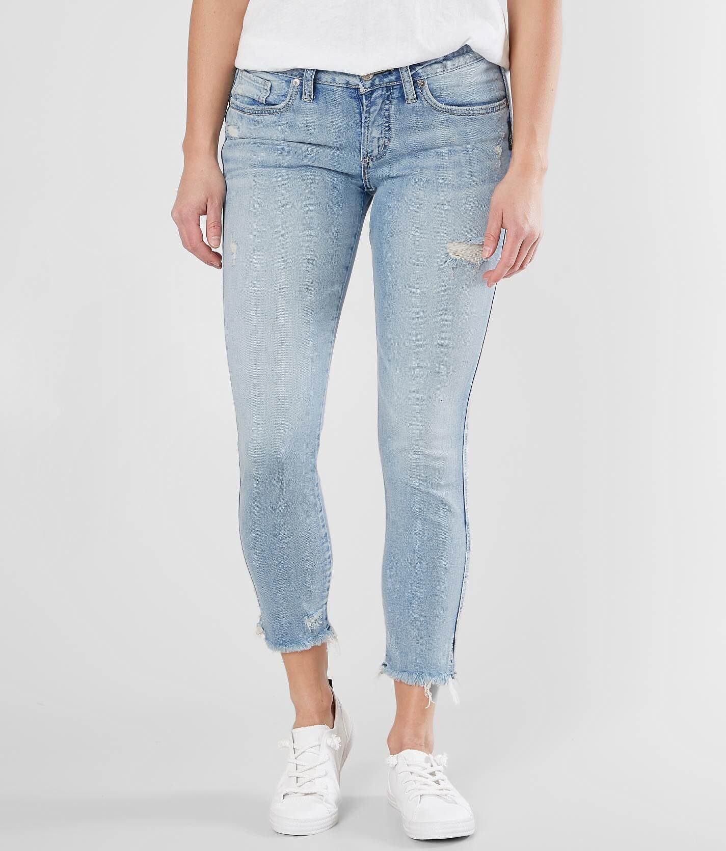 silver jeans suki skinny crop