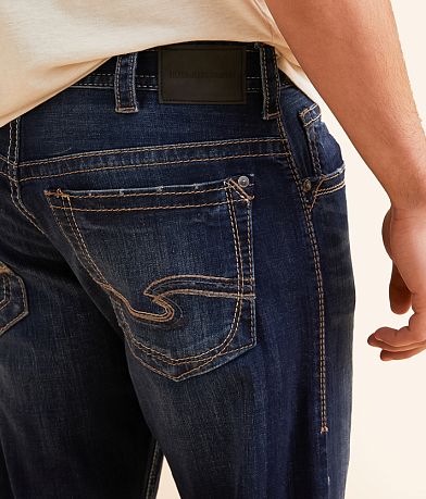 Silver Jeans Co.&#8482; Gordie Straight Stretch Jean BACK_POCKET