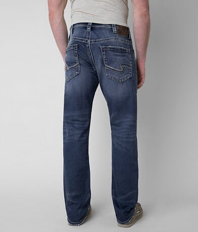 Silver Hunter Straight Jean BACK