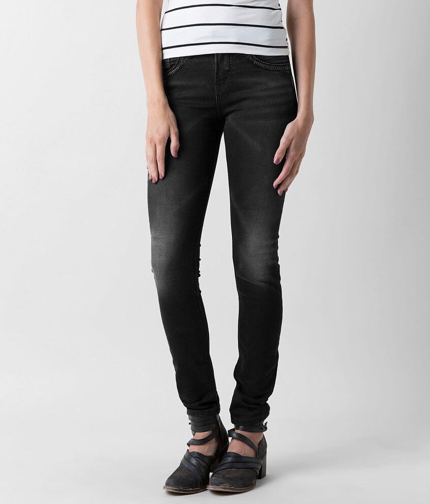 Silver Suki High Rise Knit Stretch Jean front view