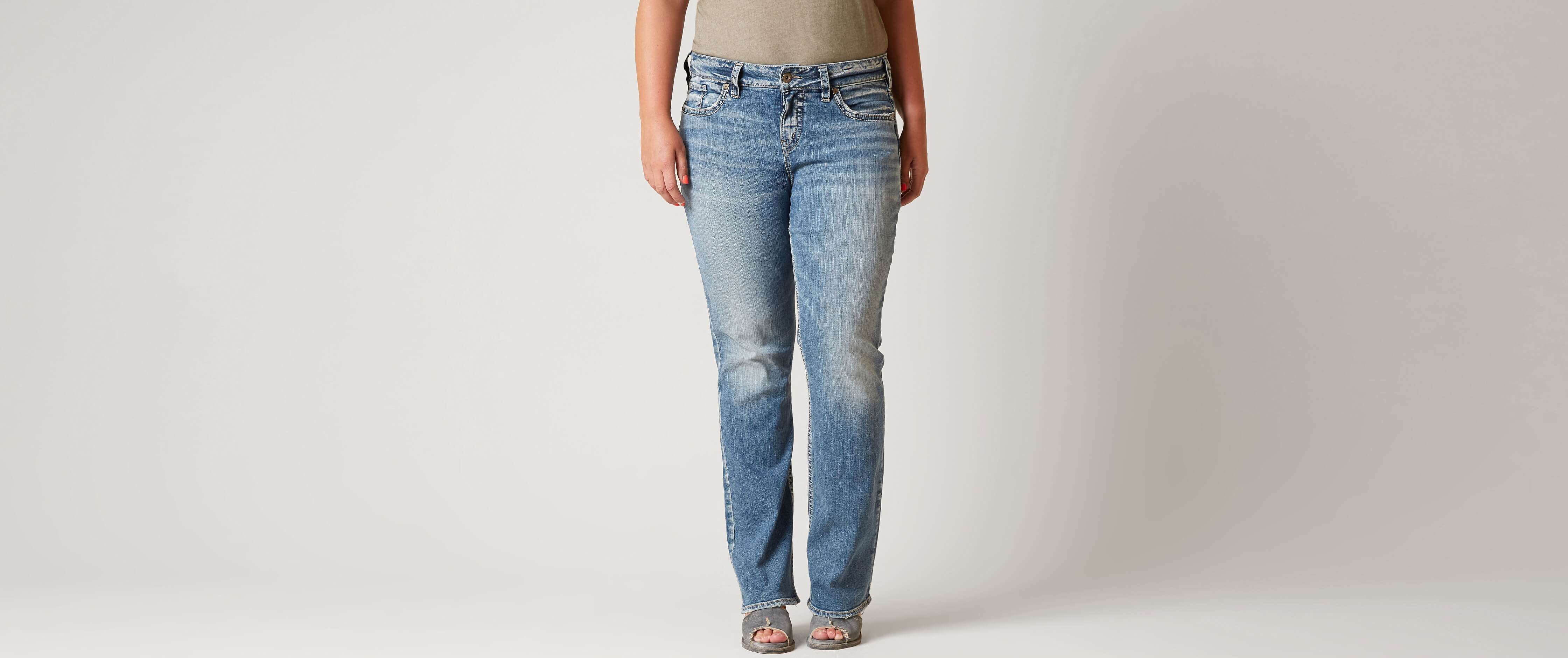 Silver Avery Boot Stretch Jean Plus Size Only Women's Jeans in