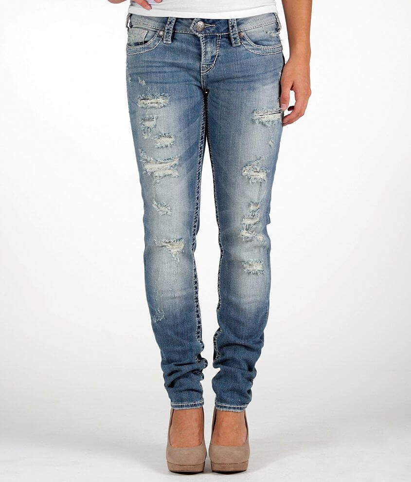 Silver Camden Rose Skinny Stretch Jean - Women's Clothing in SVA 254 ...