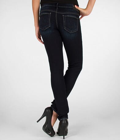 Silver Aiko Skinny Stretch Jean BACK