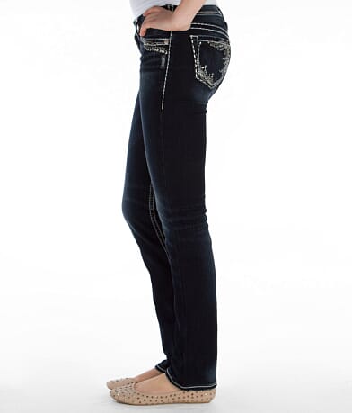Silver Berkley Straight Stretch Jean FULL_LEFT_SIDE