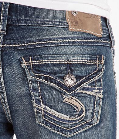 Silver Suki Surplus Boot Stretch Jean BACK_POCKET