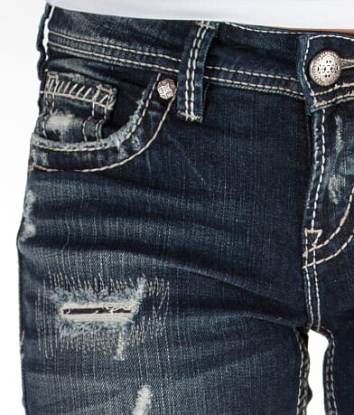 Silver Aiko Baby Boot Stretch Jean FRONT_POCKET