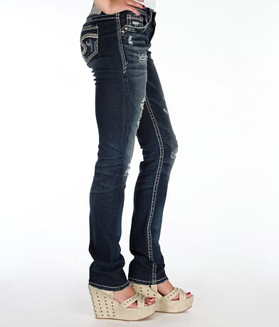 Silver Aiko Baby Boot Stretch Jean FULL_RIGHT_SIDE