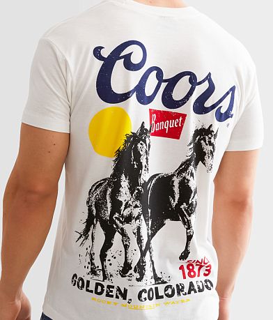 Screen Stars Coors&#174; Horses T-Shirt BACK