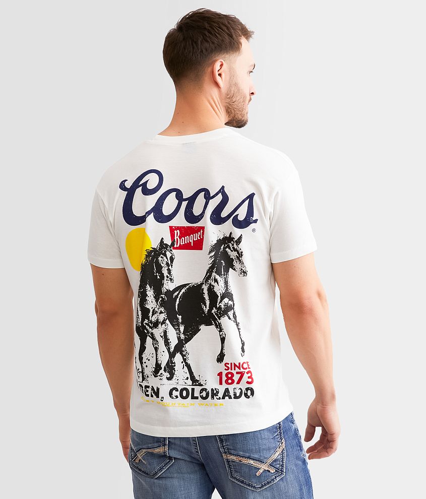 Screen Stars Coors Horses T-Shirt