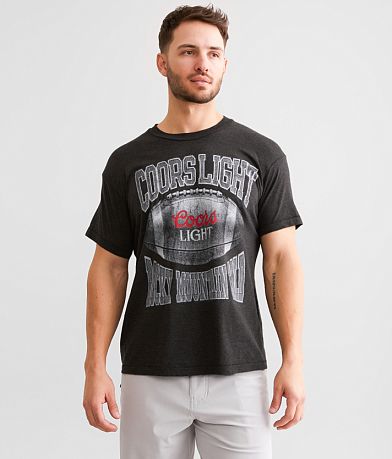 Screen Stars Coors Light® Football T-Shirt front view