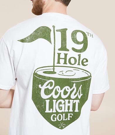 Screen Stars Coors Light&#174; 19th Hole Golf T-Shirt BACK