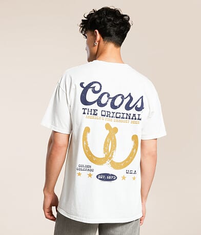 Screen Stars Coors® Horseshoes T-Shirt front view