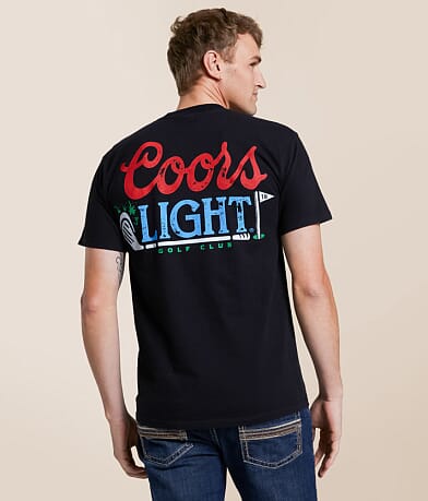 Screen Stars Coors Light® Golf Club T-Shirt front view