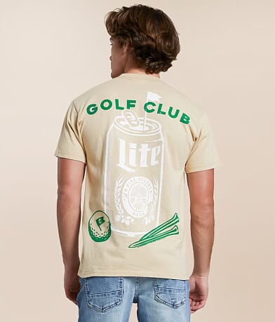 Screen Stars Miller Lite® Golf Club T-Shirt front view