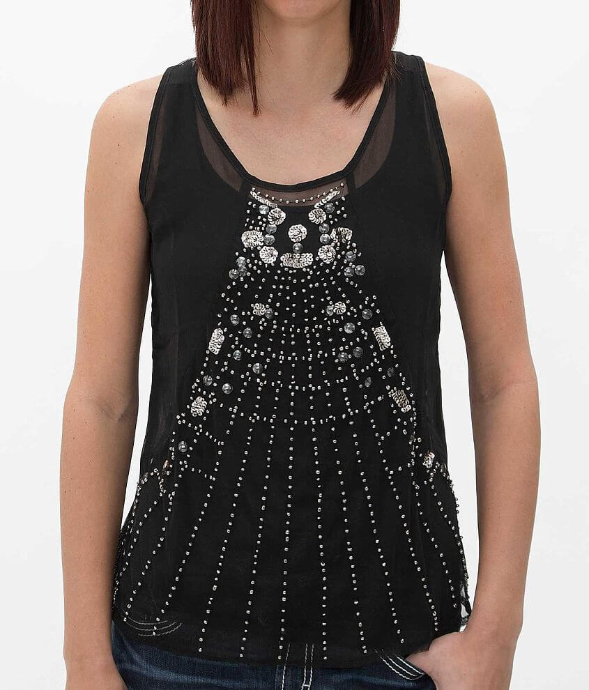 Embellished Tank Top