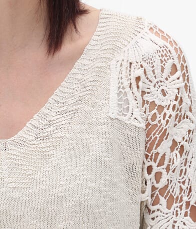 Daytrip Crochet Applique Sweater FRONT_DETAIL