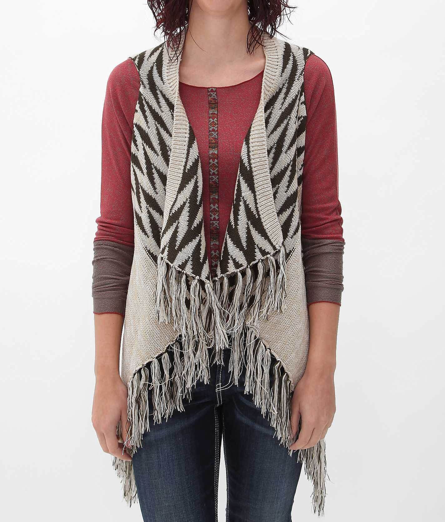 Daytrip Open Weave Sweater Vest Open weave sweater Sweater vest