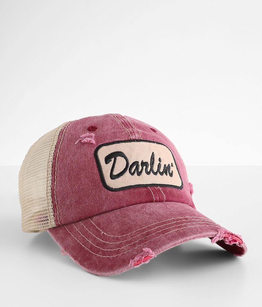 Wild Oates Darlin' Baseball Hat - Women's Hats In Burgundy 