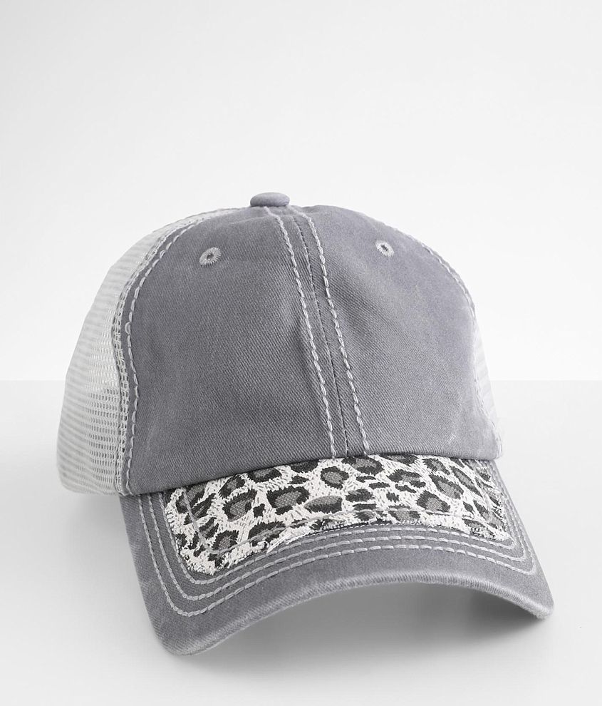 Wild Oates Leopard Patch Baseball Hat front view