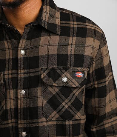 Dickies&#174; Flannel Plaid Shacket MISC_DETAIL_1