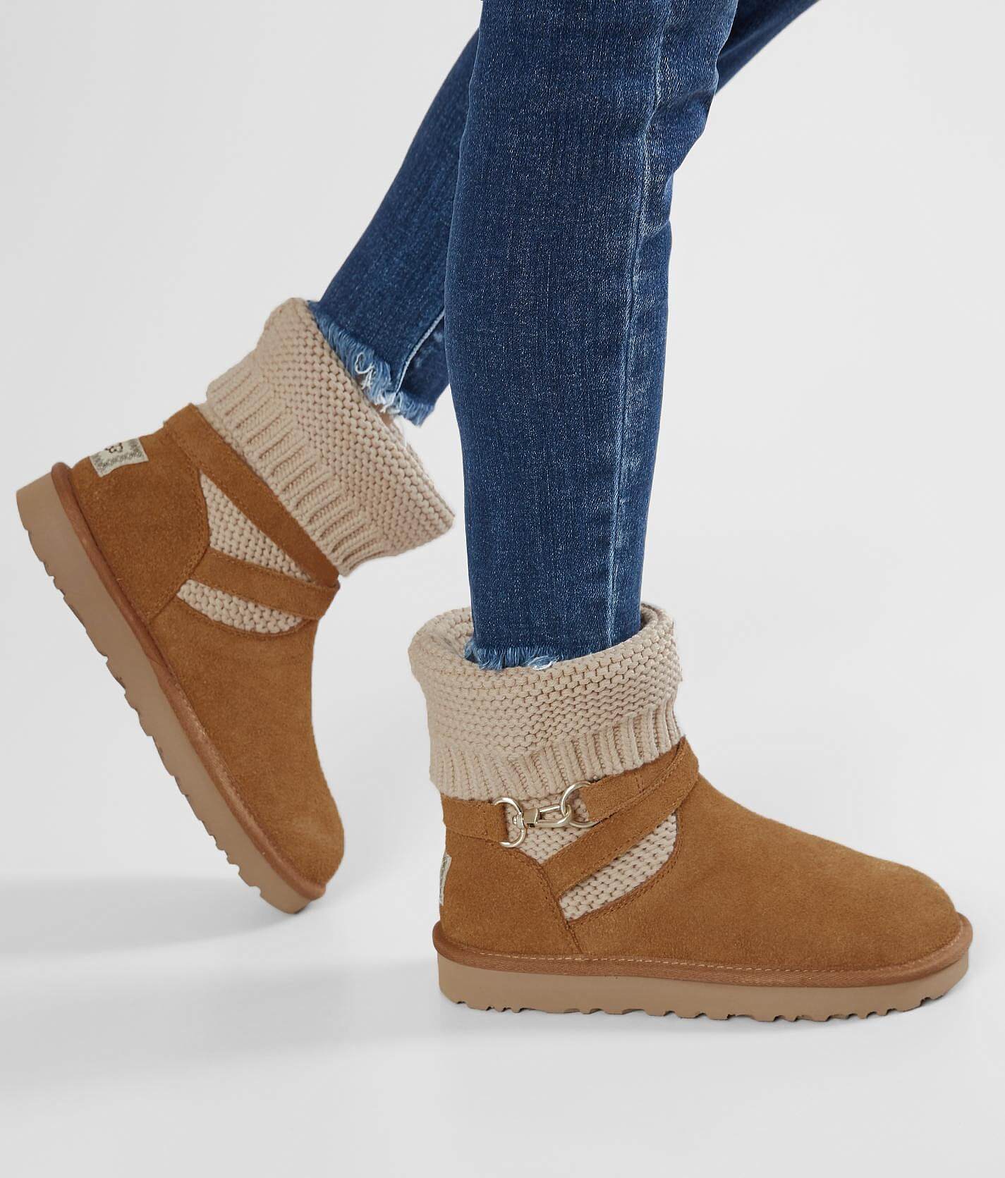 ugg boots with buckles