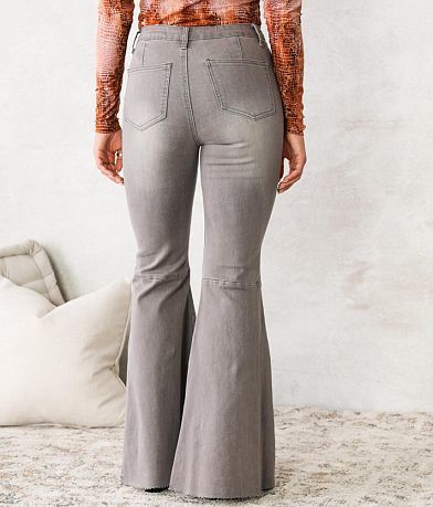 Wishlist Apparel High Rise Super Flare Jean back view