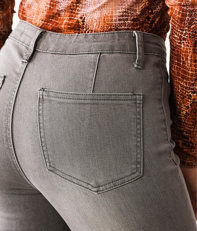 Wishlist Apparel High Rise Super Flare Jean back pocket view