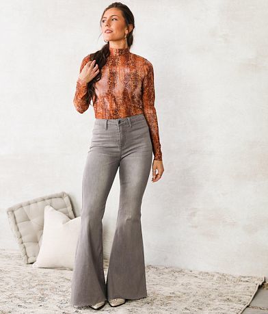 Wishlist Apparel High Rise Super Flare Jean misc detail 2 view