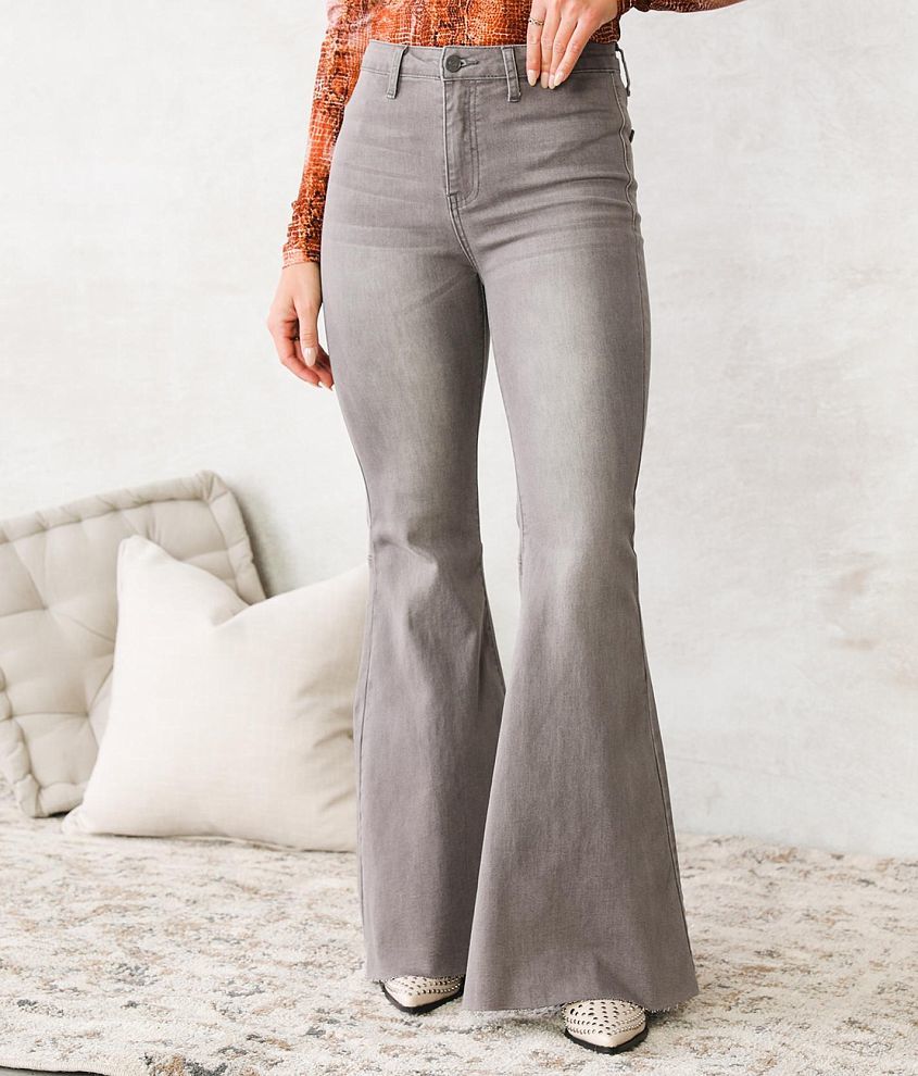 women flared pants / declutter, Women's Fashion, Bottoms, Jeans on Carousell