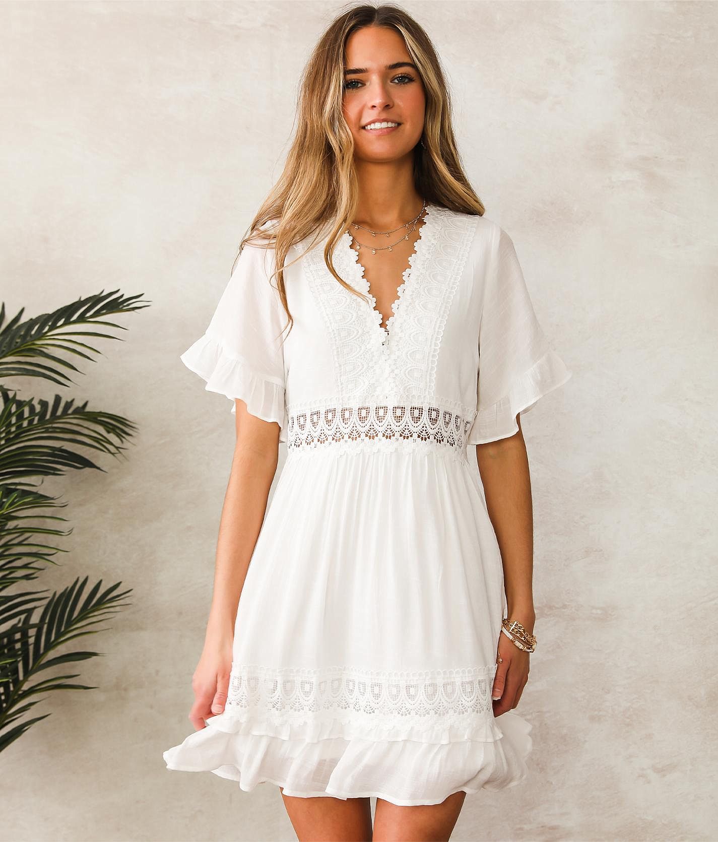 Crochet 2025 trim dress