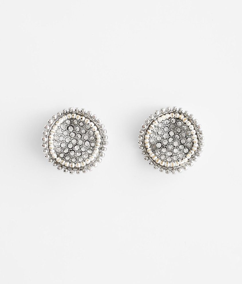 boutique by BKE Glitz Stud Earring front view