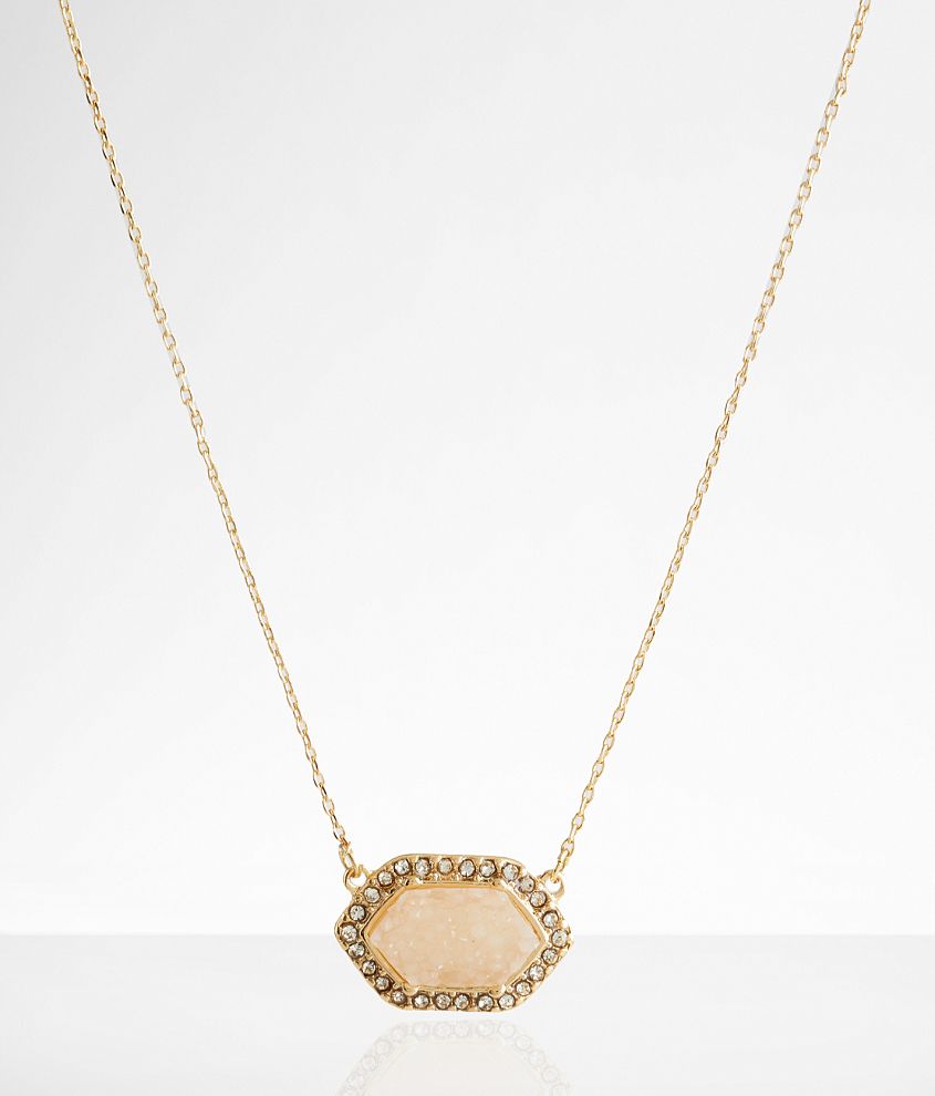 boutique by BKE Druzy Glitz Necklace front view