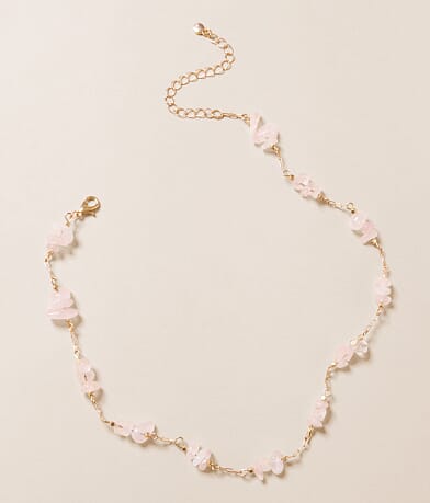 boutique by BKE Stone Chip Necklace front view