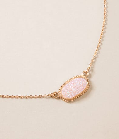 boutique by BKE Druzy Necklace front view