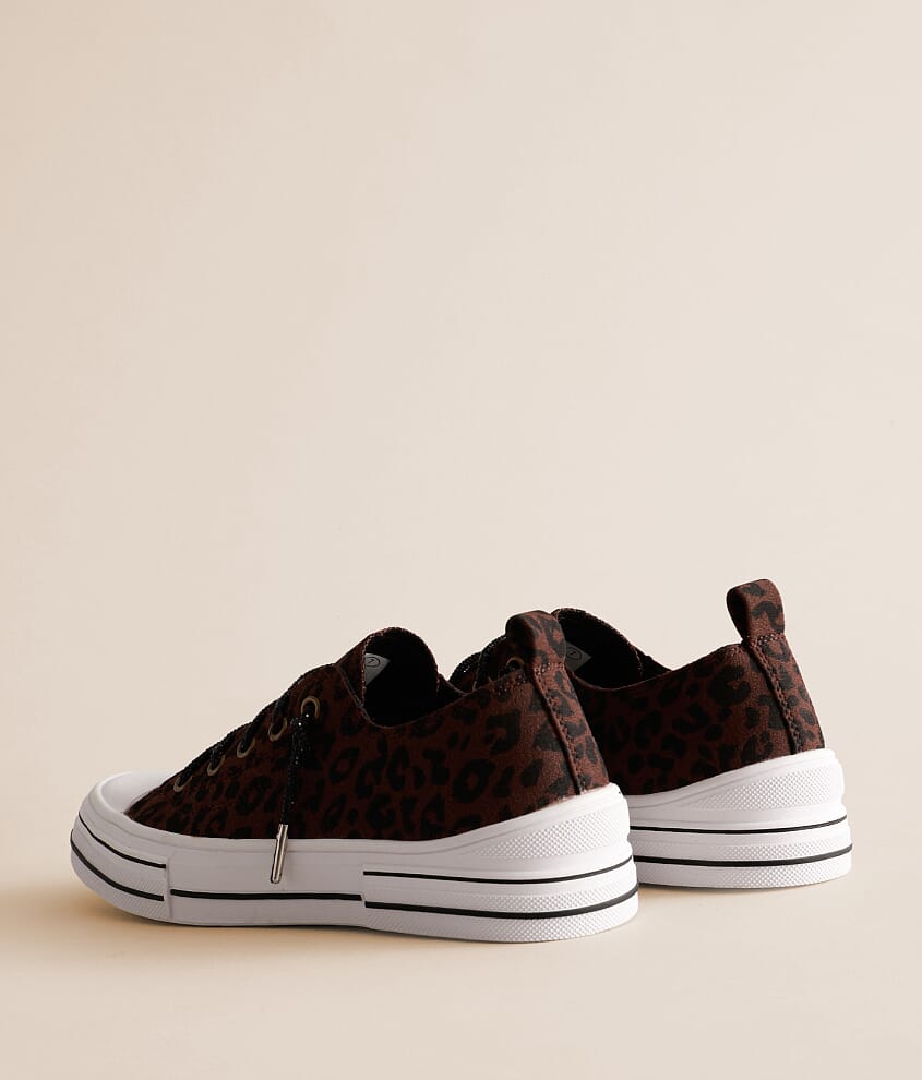 Aman Leopard Rhinestone Sneaker