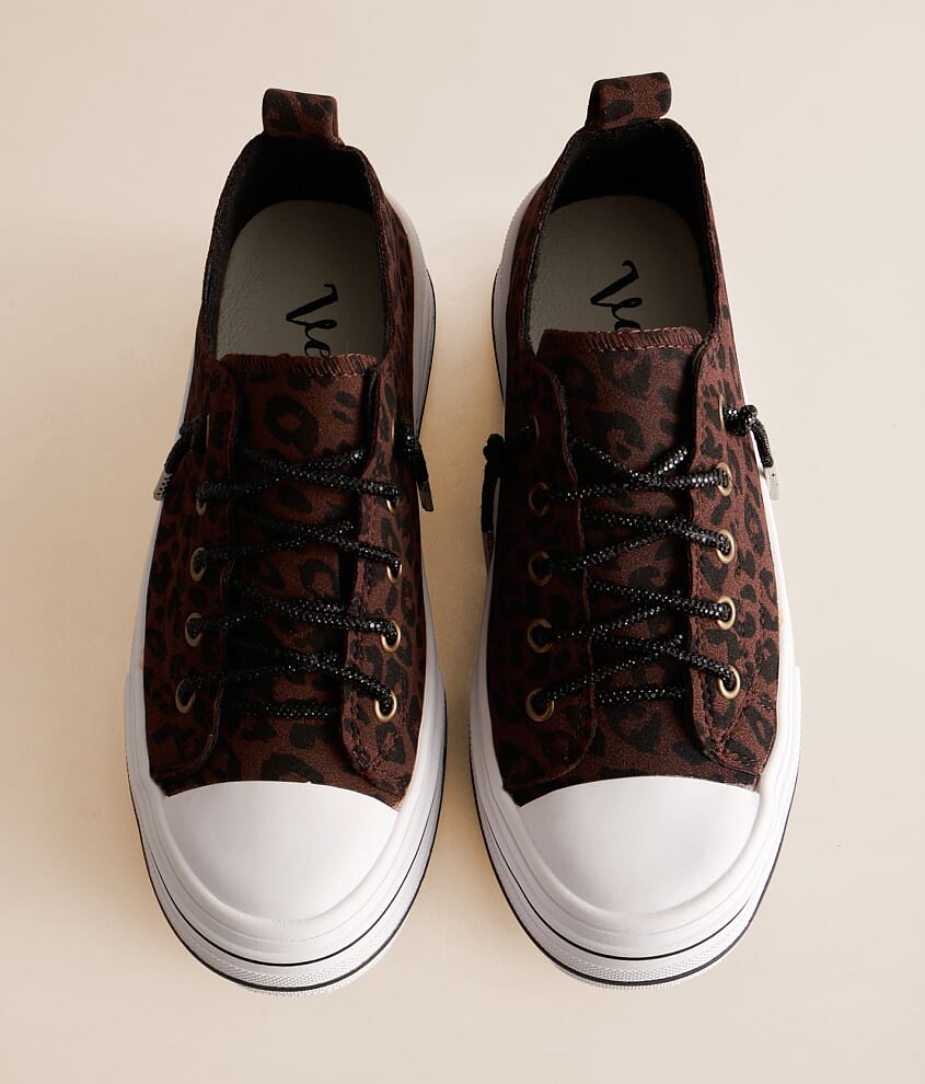 Aman Leopard Rhinestone Sneaker