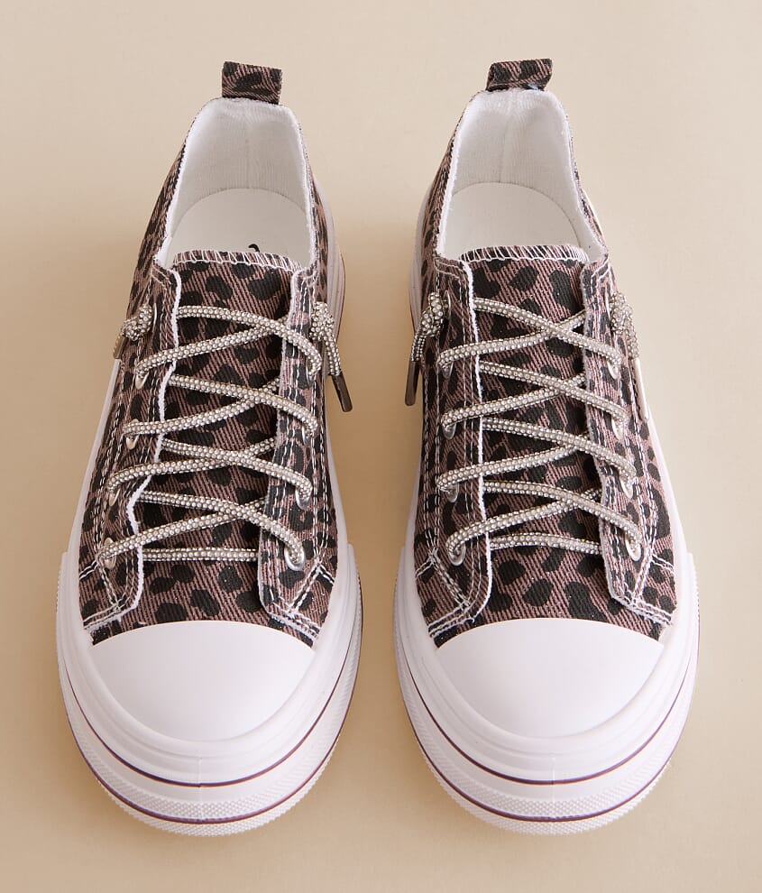 Aman Animal Print Rhinestone Sneaker - thumbnail 4