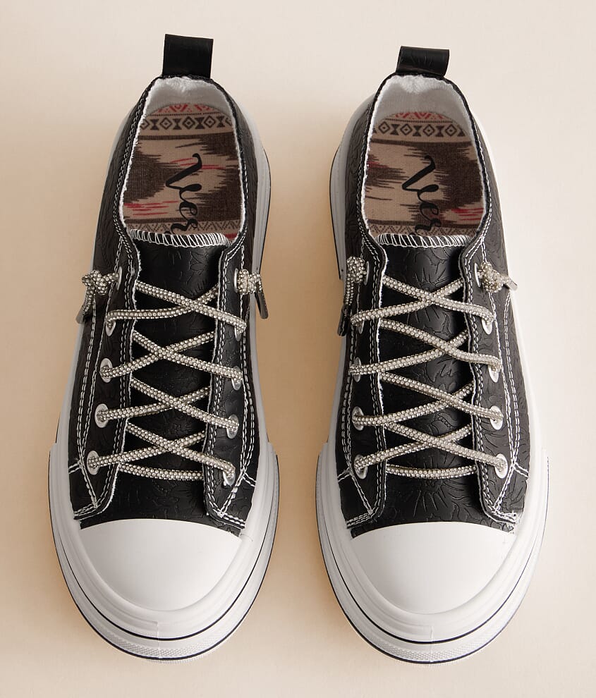 Aman Tooled Floral Sneaker
