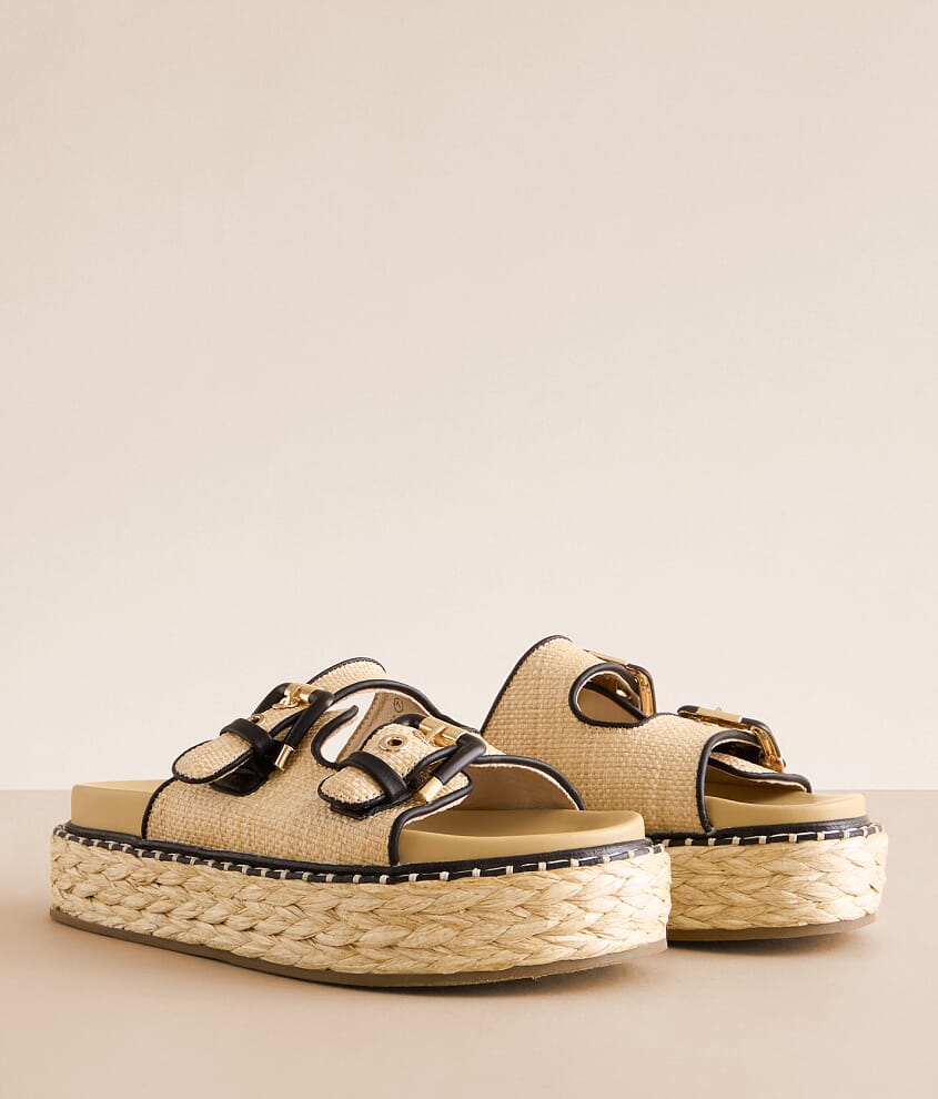 Ava Raffia Platform Sandal - thumbnail 2