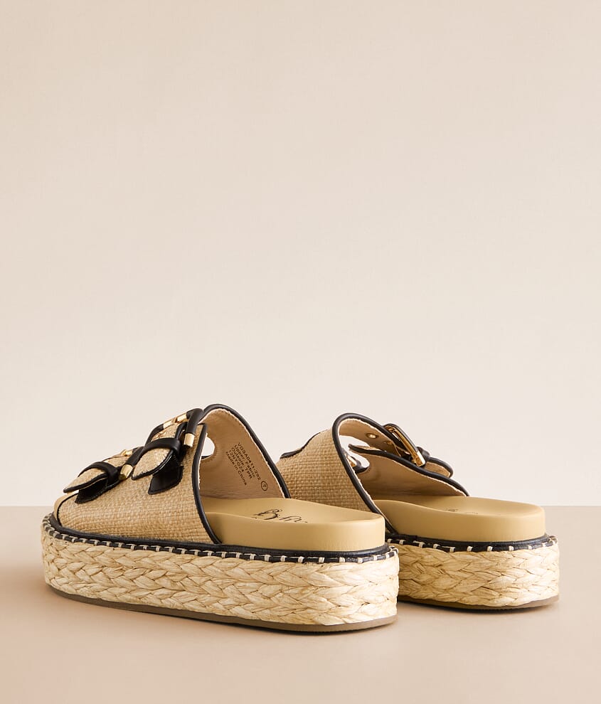 Ava Raffia Platform Sandal - thumbnail 3