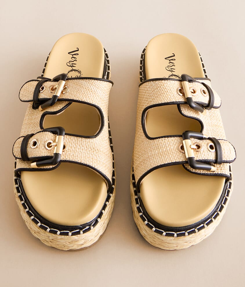 Ava Raffia Platform Sandal - thumbnail 4