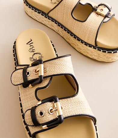 Very G Ava Raffia Platform Sandal misc detail 4 view