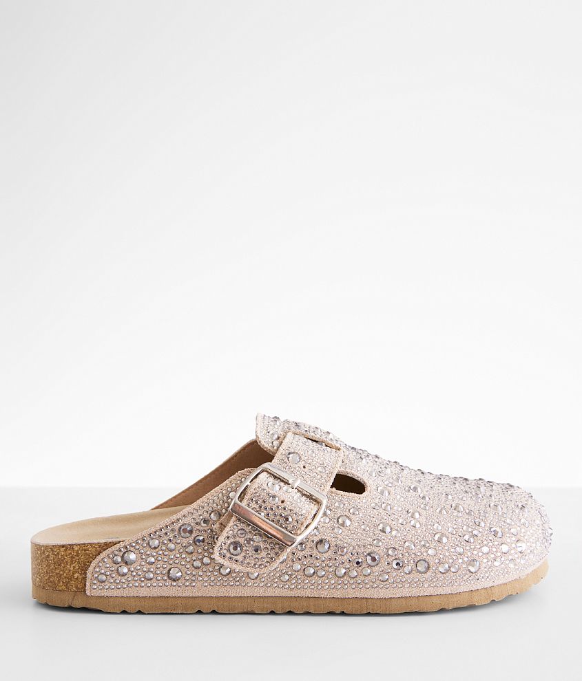 Very G Betsy Rhinestone Mule - Women's Shoes in Taupe | Buckle